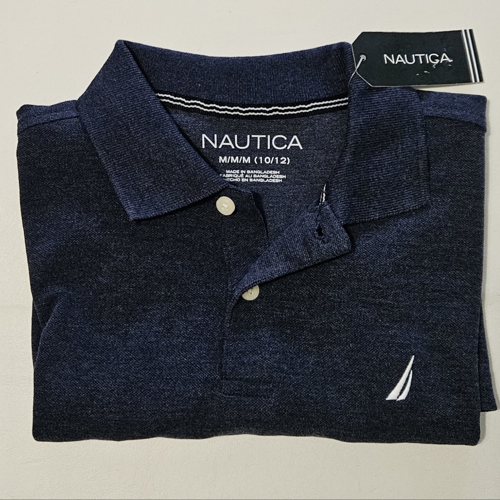 Nautica Men's Deep Blue Polo Shirt